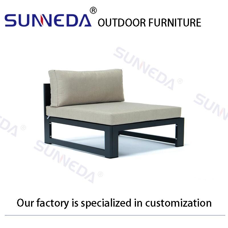 Wholesale Garden Aluminum Frame Modern Furniture Outdoor Chair Sofa