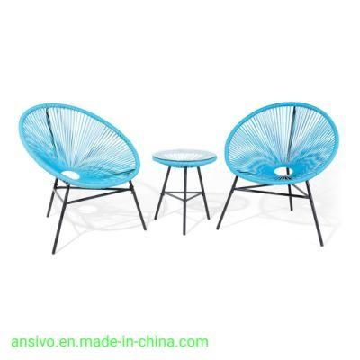 Popular Outdoor Rattan Chair Set Garden Furniture Sets Outdoor Patio PE Rattan Table and Chair for Garden