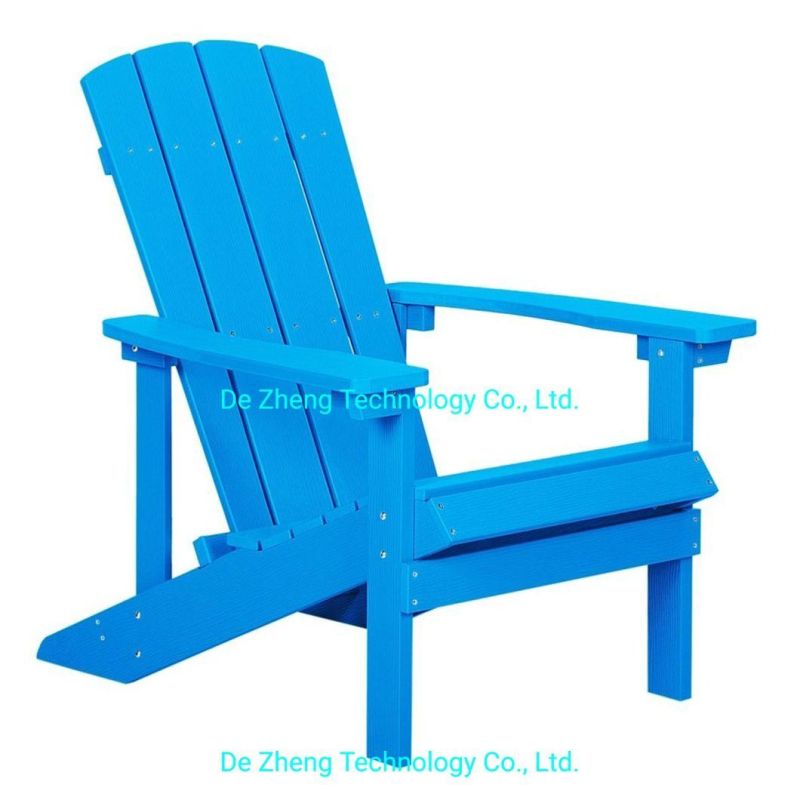 Recycle Plastic Wood Poly Wood Beach Chair for Hotel Resort Pool Side with Carton Packing