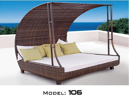 Swimming Pool Beach Furniture Outdoor Chaise Lounger Garden Chair Daybed