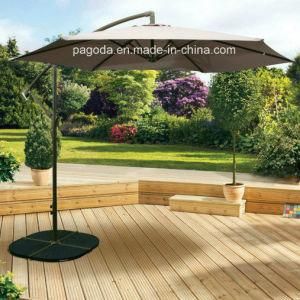 3m Overhang Parasol Taupe