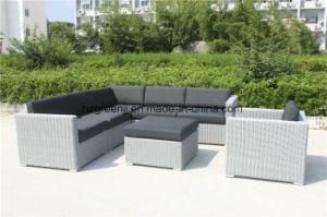 Half 5 mm Round Rattan Sofa Set