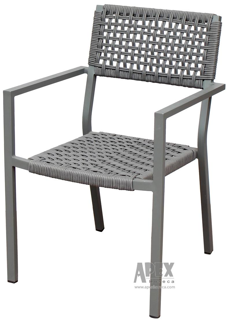 Outdoor Furniture Garden Patio Hotel Restaurant Wicker Rope Chair