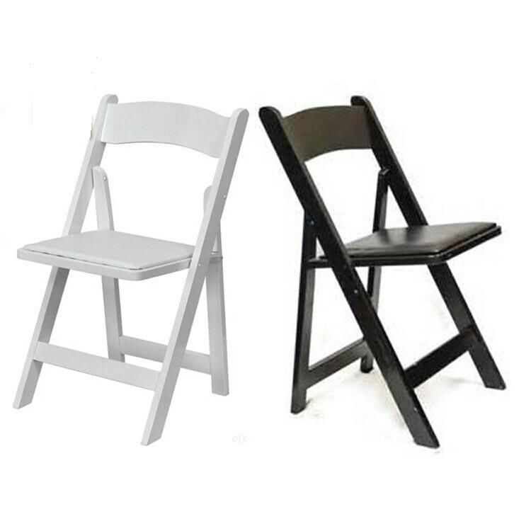 Waterproof Banquet Portable White Resin Folding Wimbledon Chairs for Kids