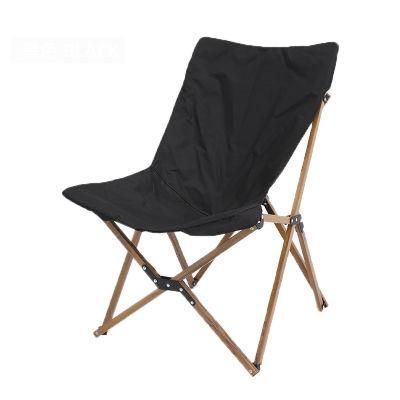 Outdoor Furniture Wood Kermit Chair Aluminum Butterfly Chair for Camping