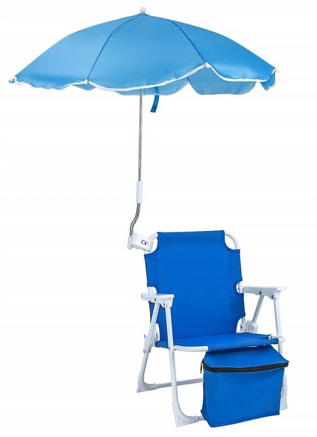 Kids Outdoor Canopy Foldable Children′s Chair for Camping, Tailgates, and Outdoor Events