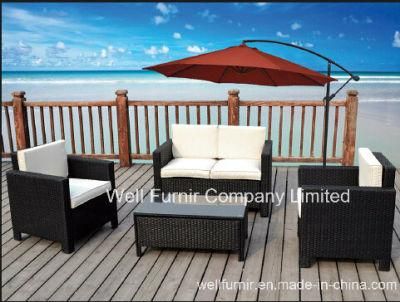 New Rattan Wicker Conservatory Outdoor Garden Furniture Set (WF-15162)