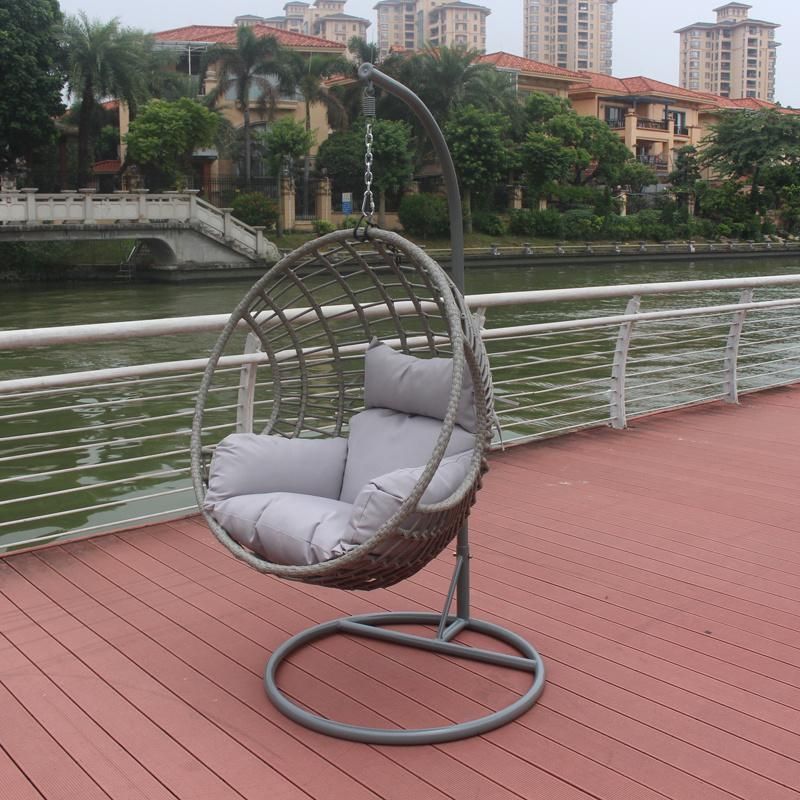 New Arrive Garden Swing Chairs with Rattan Weave