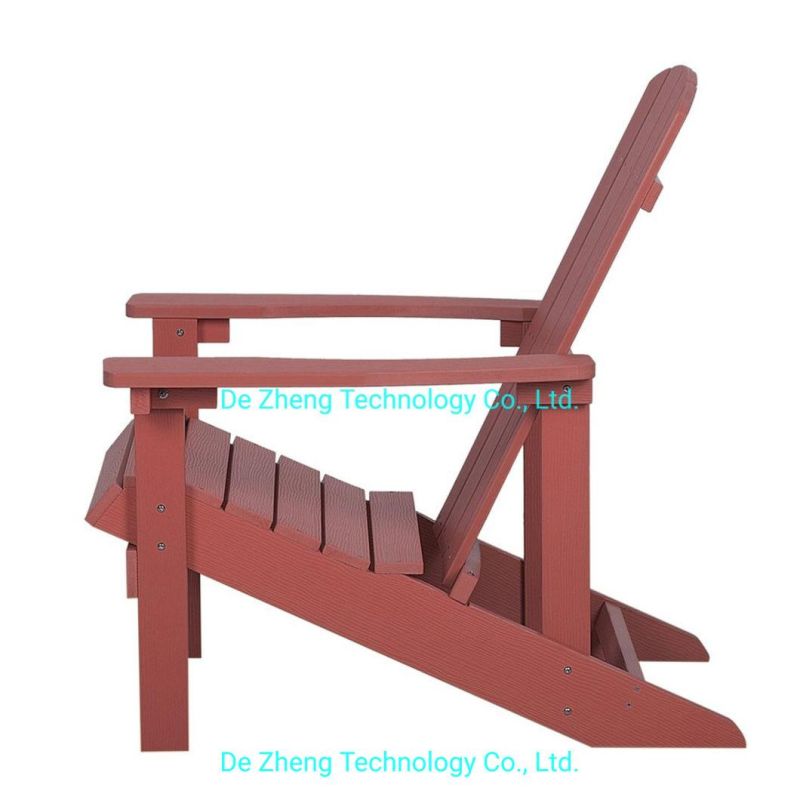 Outdoor Weather Resistance Balcony Terrace Sun Lounge Heat Resistance Plastic Wood Beach Adirondack Chair