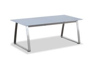 Outdoor Dining Table with Metal Frames