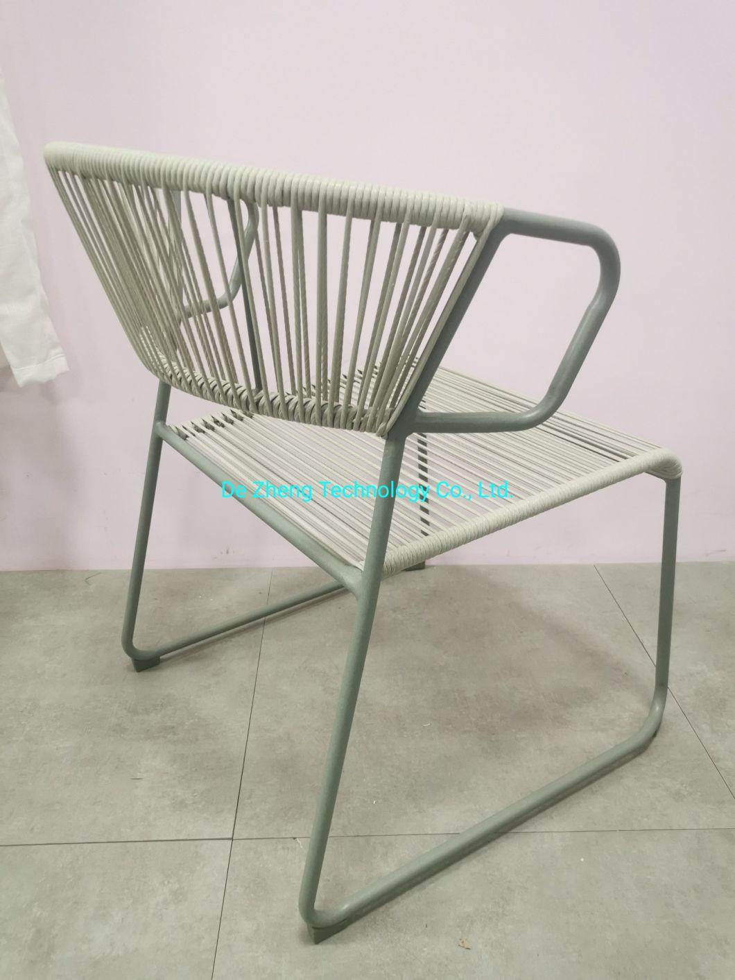 Factory Wholesale Garden PE Rattan Chair Balcony Restaurant Patio Furniture Set Outdoor Dining Chairs