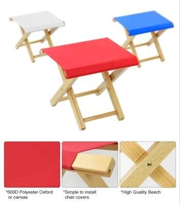 Small Size Easy Carry Folding Wooden Chair