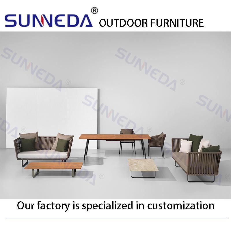 Home Furniture Modern Outdoor Chair Patio Dining Garden Sets Balcony Sofa Sets