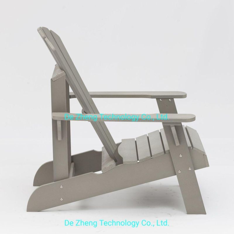 King Size Adirondack Chair Adult-Size Weather Resistant Lumber Back Support Polywood Chair