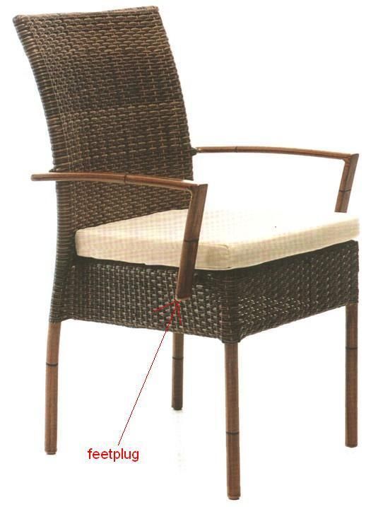Factory Delivery Outdoor Furniture Rattan Waterproof Dining Tables and Chairs for Patio Garden