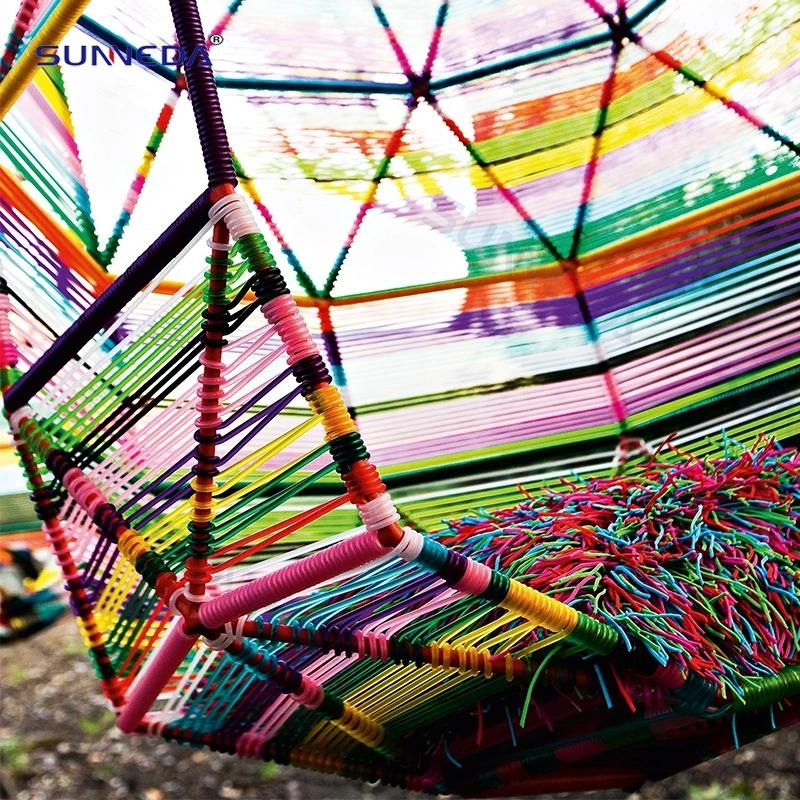 Modern Colorful Daybed Courtyard Outdoor Leisure Lounge