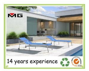 Outdoor Furniture Beach Chaise Lounges with Armrest