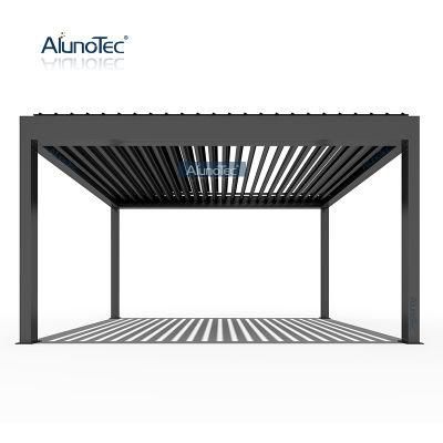 Outdoor Living Aluminium Patio Cover Wedding Tent Metal Gazebo Polycarbonate Awning Electric Pergola