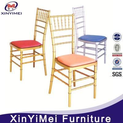 Wholesale Banquet Iron Frame Wedding Use Hotel Chiavari Chairs for Events