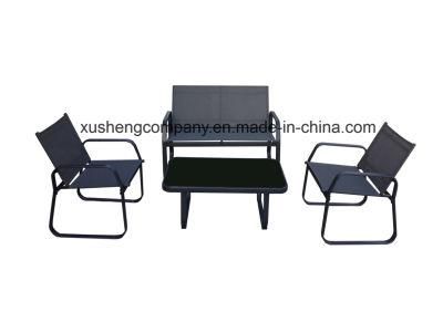 Metal Outdoor Furniture/ Garden Leisure Sofa with Steel Frame