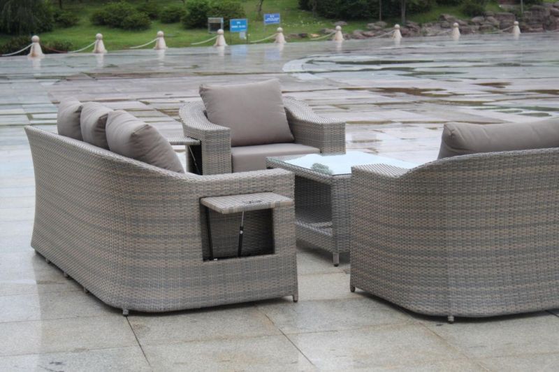 1sets for Sample Is Available Garden Furniture Outdoor Corner Sofa Set