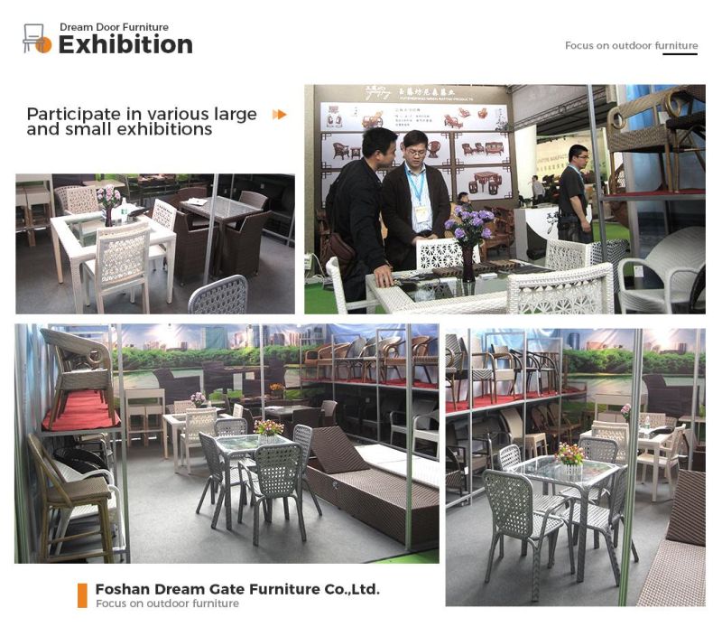 Leisure Simple Wholesale Customized Patio PE Rattan Hanging Garden Swing with Double Seat