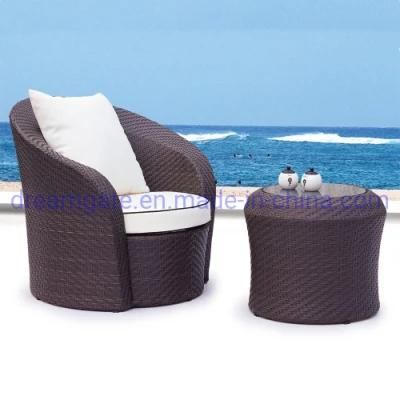 Outdoor Garden Lounge Sofa High Back Rattan Leisure Chair