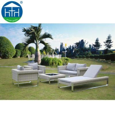Hot Selling Patio Furniture Garden Rattan Sofa Wicker Outdoor Sofa