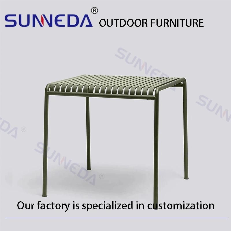 Modern Stack Structure Aluminium Alloy Durable High Quality Outdoor Furniture