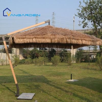 Artificial Grass Straw Umbrella Beach Outdoor