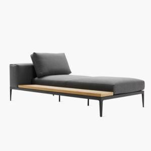 2020 The Newest Original Outdoor Sofa Teak Courtyard Garden Nordic Villa Hotel Outdoor Terrace Guest Outdoor Sofa
