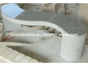 Polished Granite Stone Irregular Bench for Outdoor