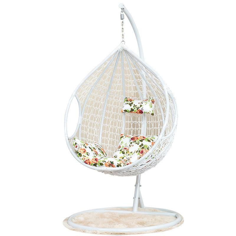 Wholesale Comfortable Leisure Home Minitype Garden Hanging Rattan Swing Chair
