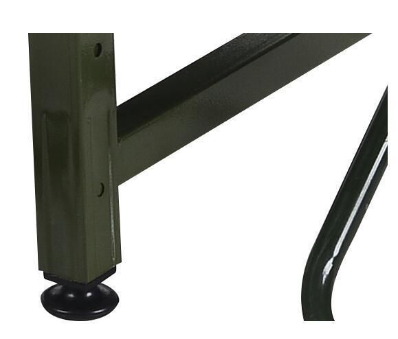Army Green Tactical Military Outdoor Camping Traveling Solider Durable Steel Folding Table