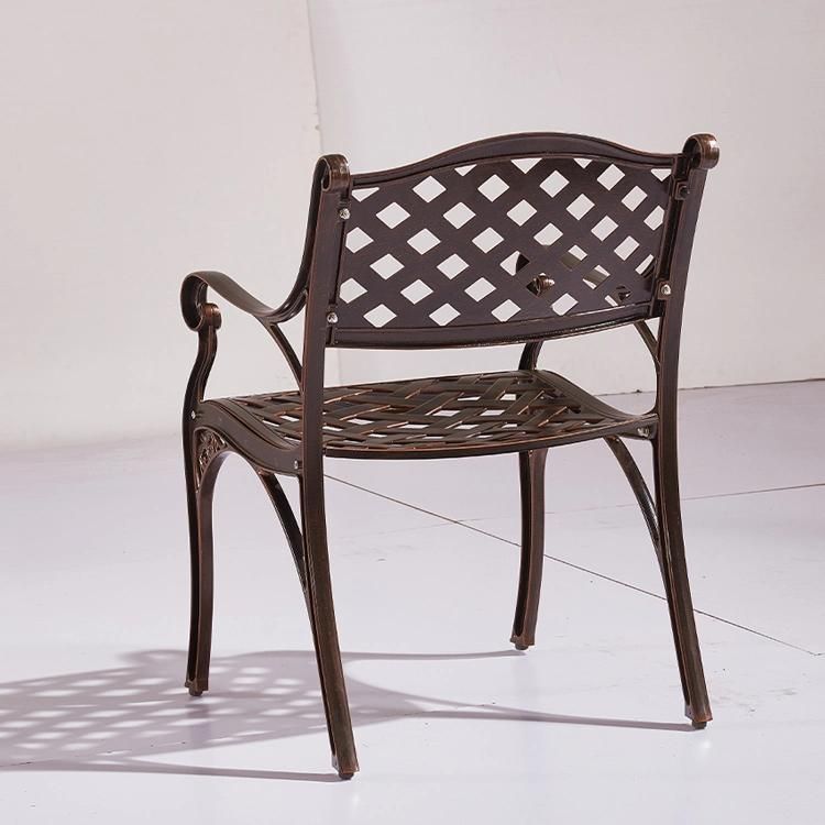 Classic Style Garden Chair Patio Furniture Outdoor Stackable