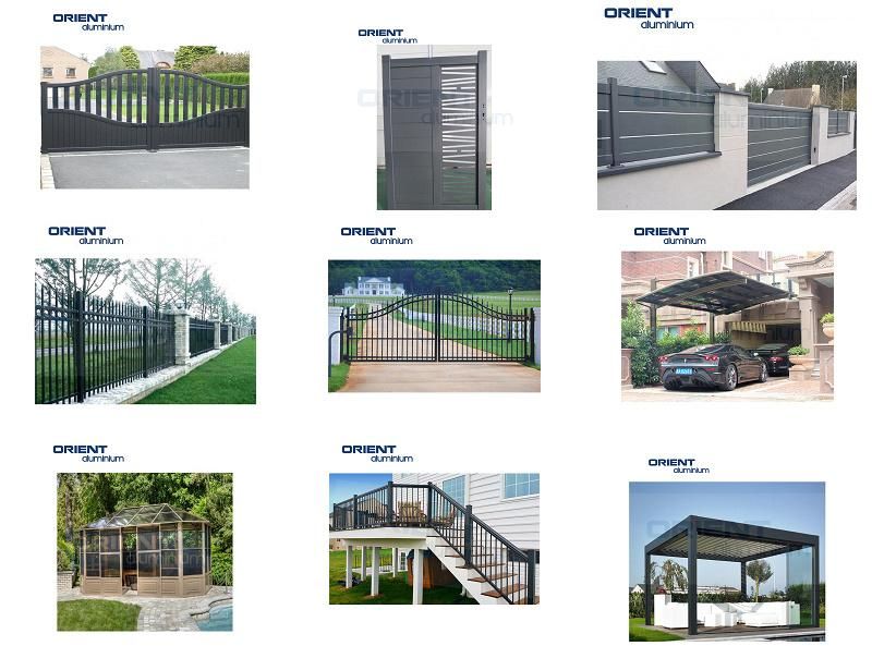 Commercial Garden Aluminum Profiles for Pergola