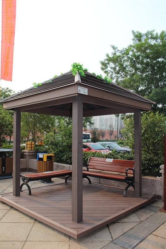WPC Outdoor Pavilion with Six Corners