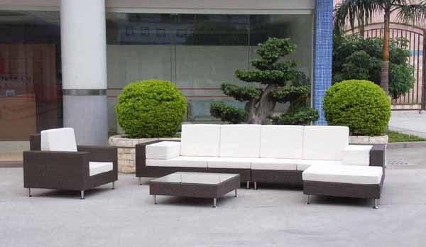 2016 New Style Garden Patio Wicker / Rattan Sofa Furniture Set - Outdoor Furniture (GS146A)