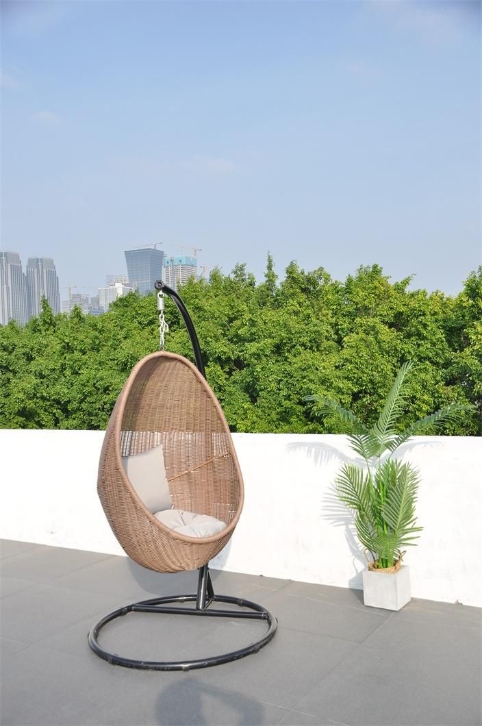 Outdoor Swing Bed Chair with Cushion Patio with Swing Chair