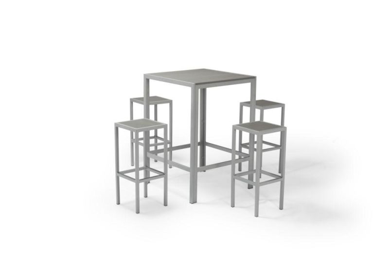 Bar Set with Eco Wood Perfect for Dining Outdoor Furniture
