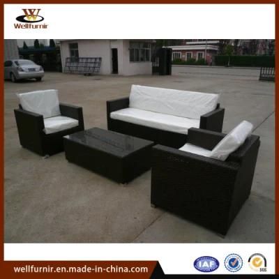 Outdoor Home Rattan Sofa Set/All Weather Wicker Sofa Set