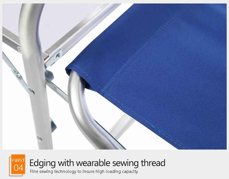 Foldable Director Camping Folding Chair with Ice Bag