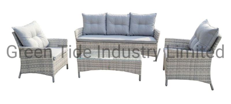 Outdoor Furniture Leisure Wicker Rattan Patio Garden Furniture in Stock