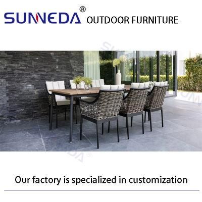All Weather Best Selling Cheap Armchair Fashion Modern Outdoor Furniture Set
