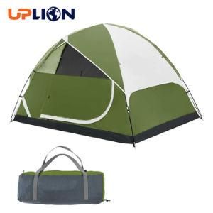 Uplion Camping 2/4/6 Person Family Tent Double Layer Outdoor Tent Waterproof UV-Resistant Folding Tent