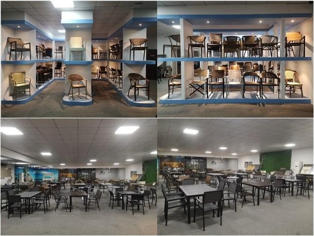 Aluminum Frame Outdoor Poly Wood Tables