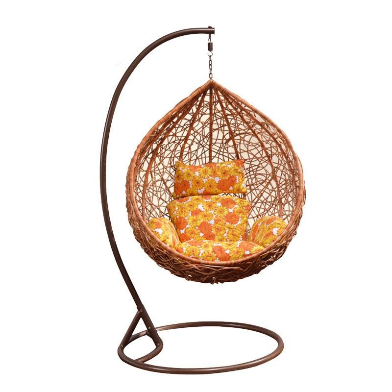 High Quality Stylish Outdoor Rattan Garden Egg Swing Chair with Good Price