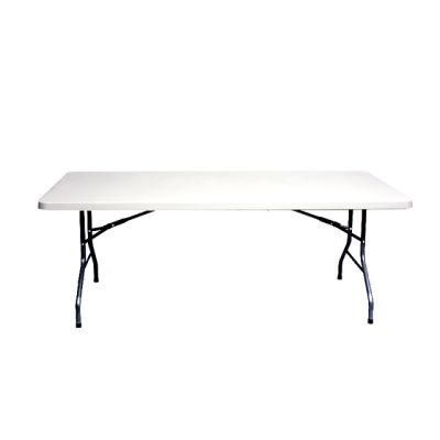 6FT Folding in Half Table in 22X1.00mm 180X70X74 4.0cm Thickness of Table Top