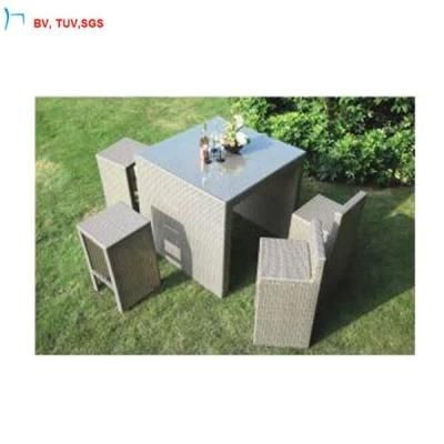 C-Outdoor Rattan Bartable and Side Chair (7816)