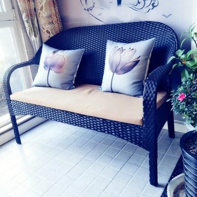 Outdoor Rattan Sofa Balcony Leisure Living Room Rattan Table Chair